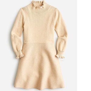 NWT J.Crew crewcuts Girls Mockneck Sweater Dress